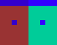 Example of successive contrast
