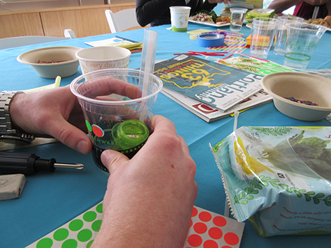 Team’s assumptions about an intelligent drinking glass