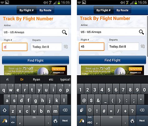 Alphabetic entry mode is all too often the default for a numeric field