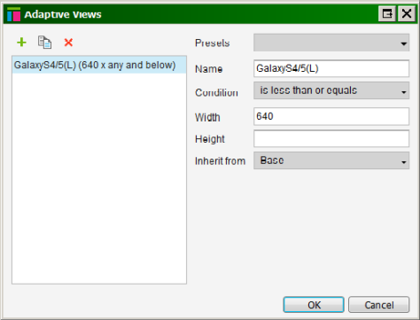 Inheritance for the first new view