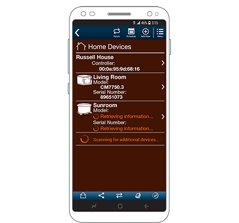 Several delay messages appear inline as part of a list view