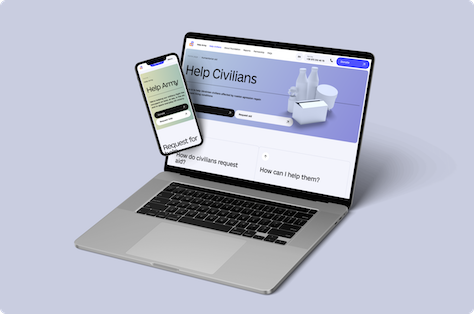 Redesigned applications for humanitarian and military aid
