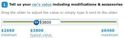 A slider gives users options for how they want to interact